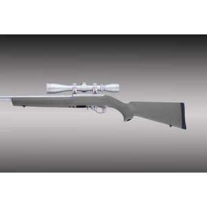 Hogue 22212 Rubber Overmolded Stock .920" Barrel Channel Slate Grey