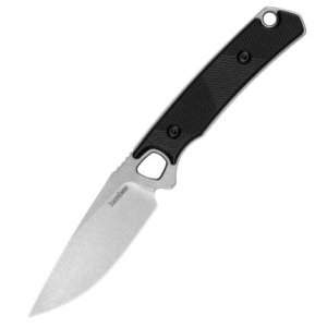 Kershaw 2048 Steppe Fixed Blade D2 Steel, Stonewash, Molded Sheath