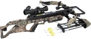 Excalibur E10907 Micro Suppressor Crossbow 400 FPS Tact100 Scope 31.4"