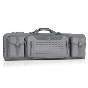 Urban Warfare Low Profile Double Rifle Cases - Urban Warfare Double Rifle Case 55'''' Gray