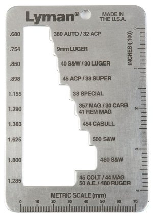 Lyman E-Zee Case-Length Gauge Pistol, Revolver 7832217