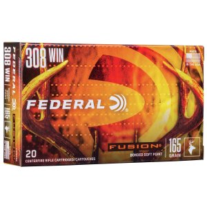 Federal Premium Fusion 308 Win 165 Gr Soft Point 20 Box F308FS2