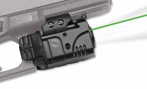 Crimson Trace CMR-204 Green Laser 5mW 100 Lumen Light Polymer Black