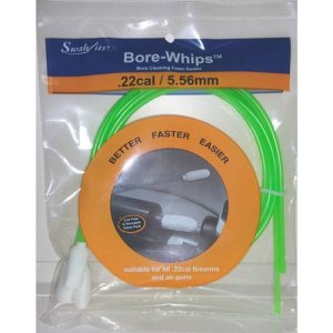 Swab It Borewhips 22 Caliber Gun Cleaning Kit 3 Pack Washable Reusable