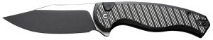 Civivi C23040B1 Stormhowl 3.3" Black Aluminum Stonewash Knife