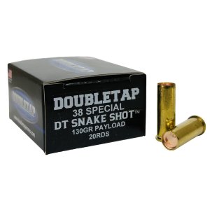 DoubleTap Ammunition 38SPSS2 .38 Special Snake Shot 130gr 20 Rounds