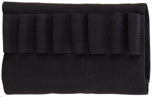 Bulldog Cases Butt Stock Shell Holder Fits Rifle Shells Black WBSR