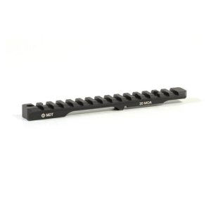 MDT SPORTING GOODS Picatinny Scope Rail Blk 11 Long Rem 700 SA 20 MOA
