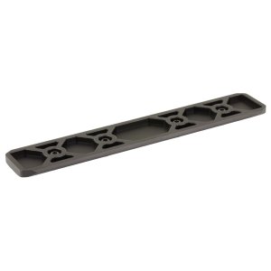 Warne 6205M M-LOK Rail Black 8 Inch ARCA Rail with M-LOK Interface