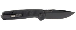 SOG Terminus SJ SOGTM1005BX 2.90 In Folding Clip Point Plain