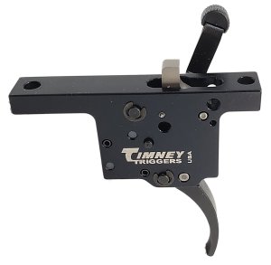 Timney Triggers 783 Remington Curved Trigger 1.5-4 lbs Draw Weight Black