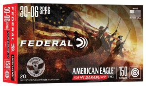 Federal Premium Ammunition AE3006USA .30-06 Springfield 150gr FMJ 20rd