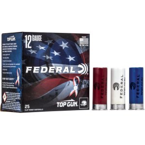 Federal TGL12US 8 12 Gauge 2.75 in 1.125 oz #8 Shot 25 Rounds