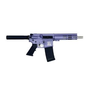 Great Lakes GL15223SSPORC .223 Wylde AR15 Pistol 7.5" Barrel Wild Orchid