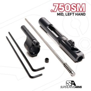 Superlative Arms SABO-PS-LFD-M750SM AR-15 Piston .750In Gas Block