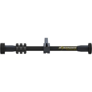 Bee Stinger MicroHex Stabilizer 10 In Matte Black with Weights