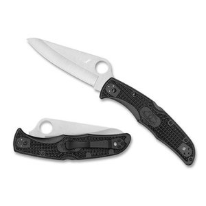 Spyderco C91PBK2 Pacific Salt 2 SL/PL Black FRN Knife