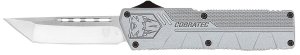CobraTec Knives Lightweight OTF Knife GYCTLWTNS 3.25 In D2 Tanto Grey