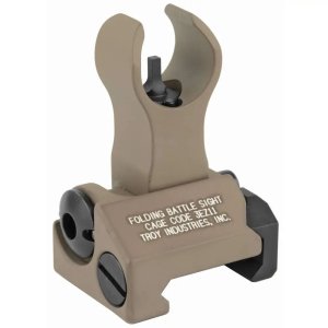Troy Industries SSIGFBSFHFT00 HK Front Folding BattleSight Flat Dark Earth