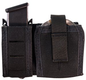 High Speed Gear 41P000bk Taco Duty Single Pistol & Handcuff Holder Black