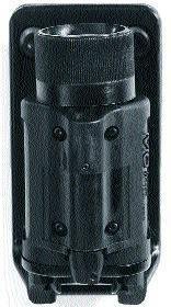 Uncle Mike's Clip-On Tactical Light Holder in Black 50301