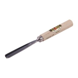 Brownells Gouge Straight with Wood Handle 10MM