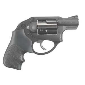 Ruger 5456 LCR Lightweight Revolver, 9mm, 1.87" Matte Black Barrel, 5-Round PVD Cylinder, Hogue Monogrip, 17.2 oz