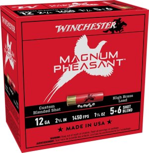 Winchester Win Mag Pheasant 12GA 2.75In #5-6 1-3/8Oz 25Rd