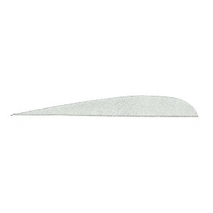 Gateway 500LPSFW-100 Parabolic Feathers White 5" LW 100 Pack