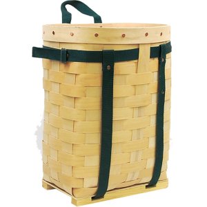 Minnesota Trapline 841187100462 Pack Basket 18" Hardwood, Adjustable Harness