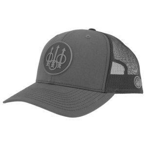 Beretta BC017T1675 JS Trucker Cap Charcoal/Black Mesh Back