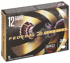 Federal PTDX139 567 12ga 3.5" 2oz TSS Turkey Loads 5/Box
