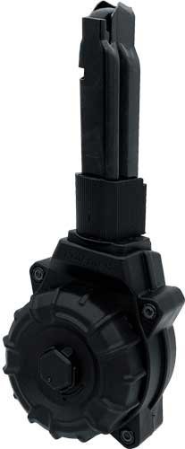 ProMag DRMA85 Taurus GX4 9mm 50-Round Drum Magazine Polymer Black