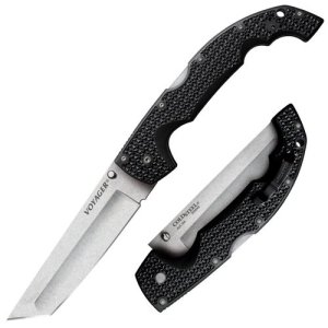 Cold Steel Voyager XL Tanto CS29AXT 5.5 In AUS-10A Black Handle