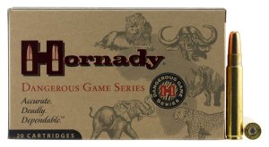 Hornady Dangerous Game .416 Ruger 400gr Solid Ammo 20 Rounds
