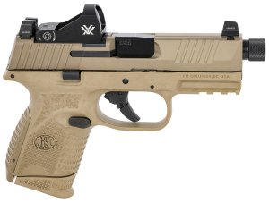 FN 66-100797 509 Compact Tactical 9mm 4.32" FDE, Viper Red Dot Included