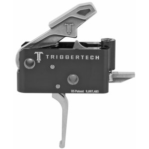 TRIGGERTECH AR-15 Adaptable Flat Stainless Two Stage Trigger AR0-TBS-25-NNF