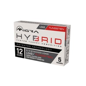 Migra Ammunitions Hybrid Turkey HD 12ga 2oz 1100fps #5/#9 Tungsten-Nickel