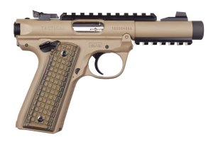 Ruger 40167 Mark IV 22LR 10+1 Dark Earth G10 Grips 4.4" Threaded Barrel