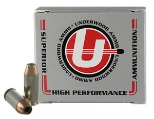 Underwood Ammo 627 .460 Rowland 185gr JHP Nickel Brass 20rd