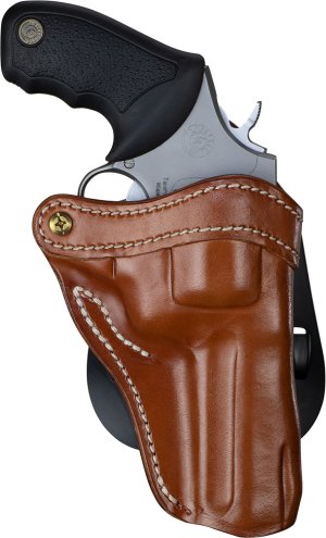 1791 Gunleather PDH-R2-CBR-R Paddle Revolver Holster Brown Size 2 RH