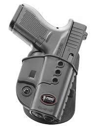 Fobus GL42ND Passive Retention OWB Black Polymer Paddle