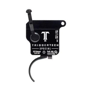 TriggerTech RM7-SBB-13-TBC Rem Model 7 Trigger 1.0-3.5 lbs Curved Black