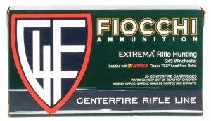 Fiocchi 243TTSX .243 Win 80Gr Barnes Polymer-Tip 20Rd Box