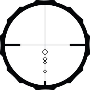 Crimson Trace Brushline Pro 3-9x40 BDC Rifle Scope