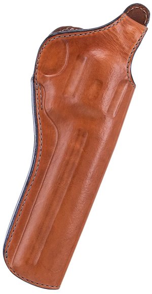 Bianchi 12676 Cyclone OWB Tan Leather Belt Holster for Taurus Ruger S&W K Frame Revolvers - Right Hand, 2.5-3" Barrel