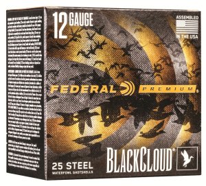 Federal Premium Black Cloud FS 12 Gauge 3 In 1.25 oz #2 Shot 25 Rounds