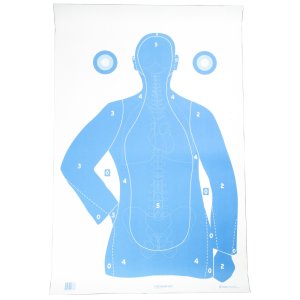 Action Target FB21EANTAV2100 23x35 In Silhouette Paper Targets 100