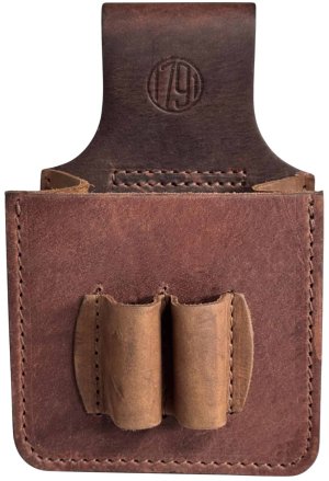 1791 HUNT HNTSP12GBRWA Leather Shotshell Pouch 12GA Brown