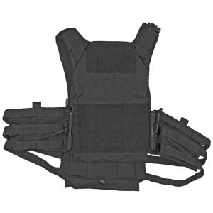Grey Ghost Gear SMC Laminate Plate Carrier Black MOLLE Quick-Release